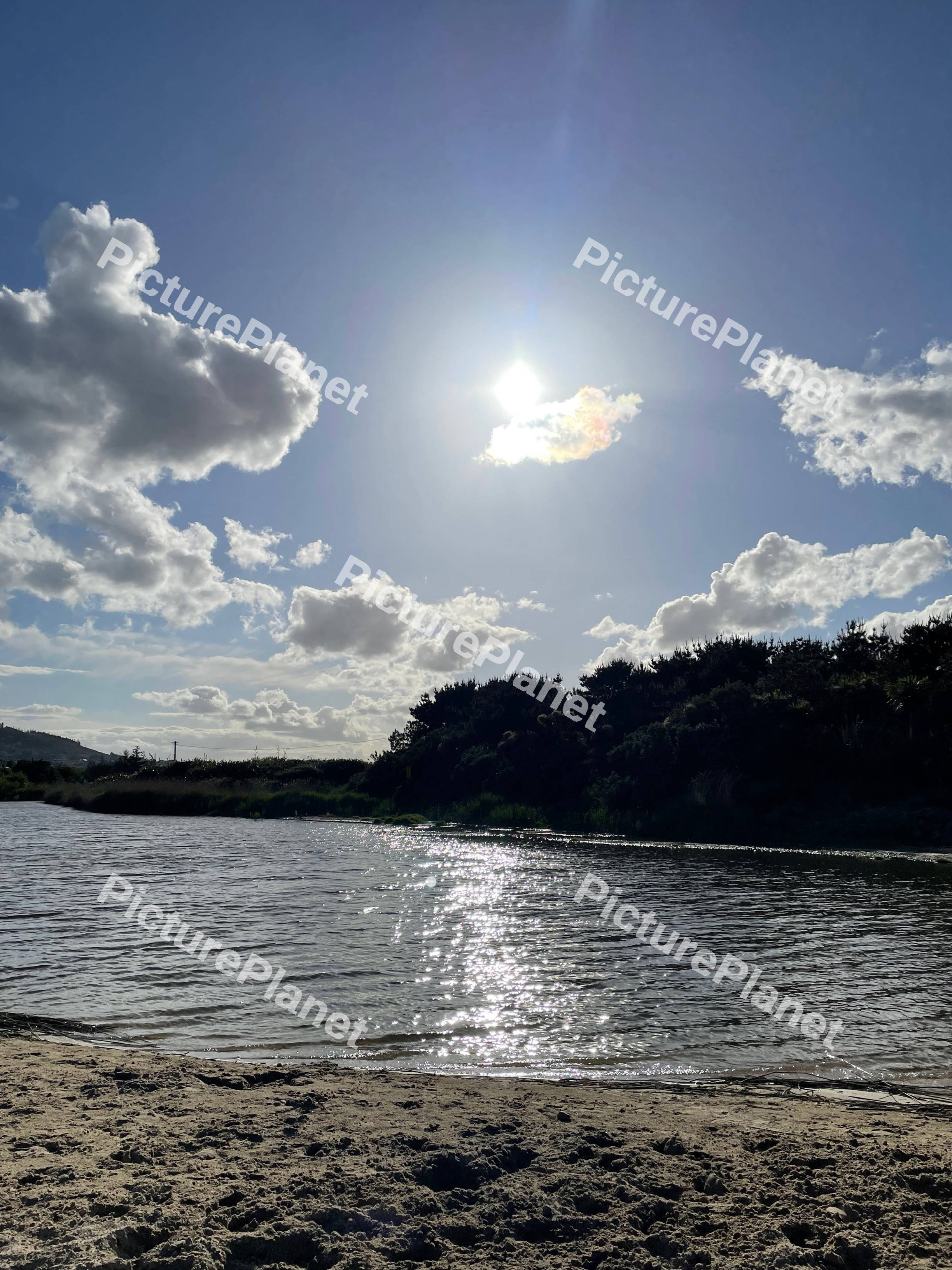 Sunny Day On Beach